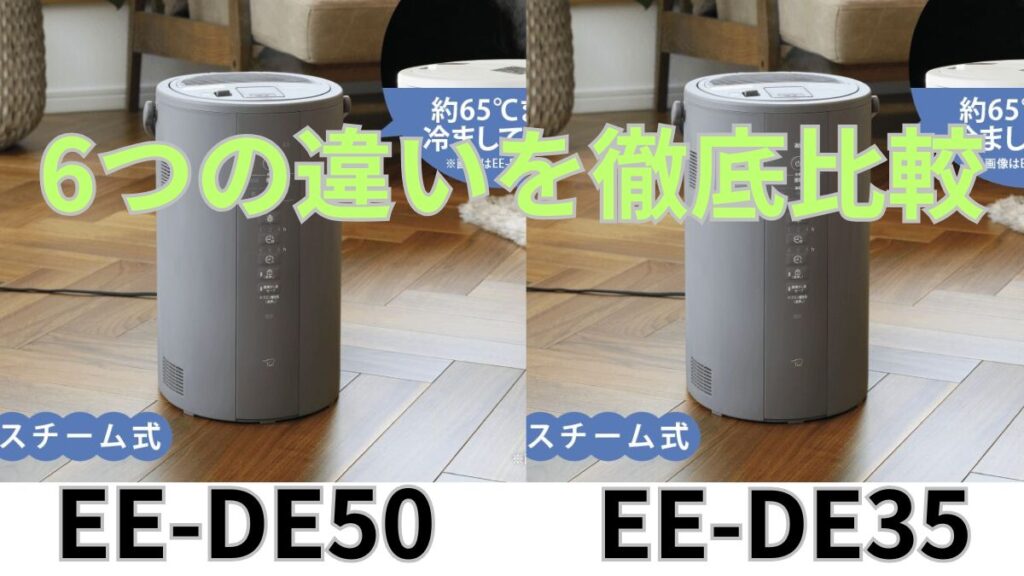 ZOJIRUSHI 象印 スチーム式 加湿器 EE-DE35-HA [グレー]/【Sサイズ 